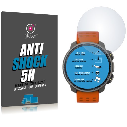 Ochranná fólia Glaser Anti-Shock 5H pre Suunto VERTICAL