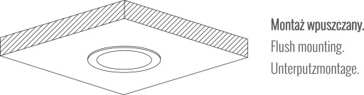 LED zápustné nábytkové svietidlo zápustné 2W biele 4000K 120 lm 65 mm SLL01