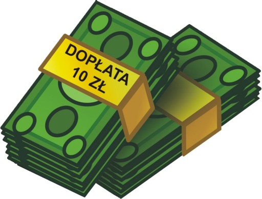 DODATOČNÝ PRÍPLATOK K DRAŽBE + 10 PLN