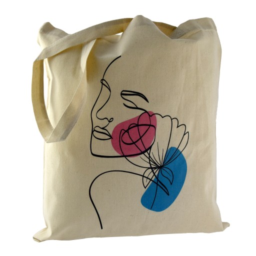 elegantná bavlnená nákupná taška BAG x1