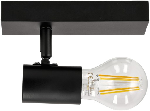 LED stropné svietidlo NASTAVITEĽNÁ lišta 1XE27 Loft