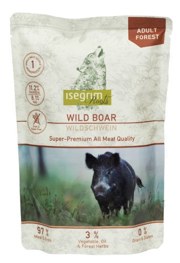 Isegrim WILD BOAR vrecúško 410g Hra