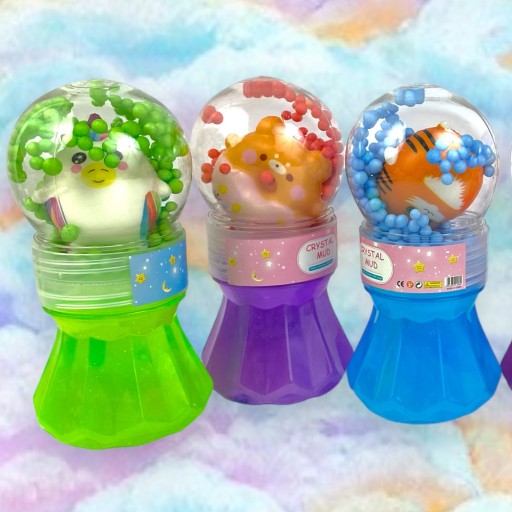 SLIME senzorické PLASTOVÉ A STYROPENOVÉ SQUISHY GULIČKY