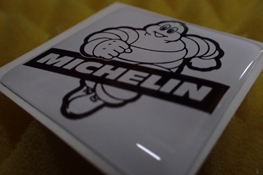 NÁLEPKA MICHELIN 3D NÁLEPKA 3,8 x 3,8 cm