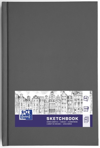 Skicár A6 96 listov 100g mix farieb OXFORD