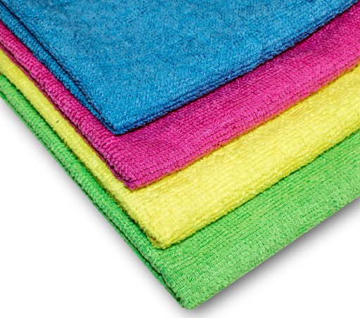 4x Utierky z mikrovlákna NA VYČISTENIE AUTA