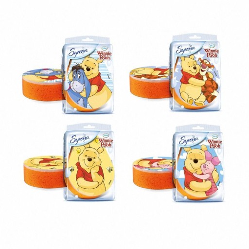 Hubka do kúpeľa Morská panna Macko Pú a Disney Friends