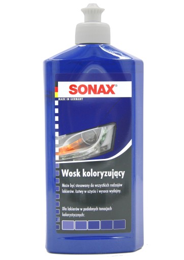SONAX FAREBNÝ VOSK NANOPRO MODRÁ 250ml
