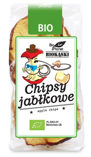 BIO JABLKO ČIPSKY 30 G - BIO PLANÉTA