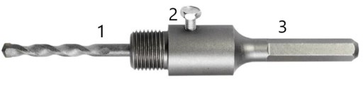 ADAPTÉR ŠESTIHRANNÁ RÚČKA 170mm NA ČIPKU DIEROV