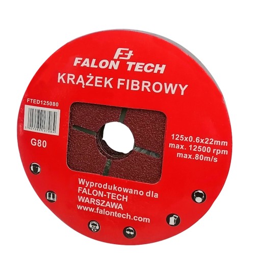 FIBER DISC FIBER DISC FIBRA 125MM P80