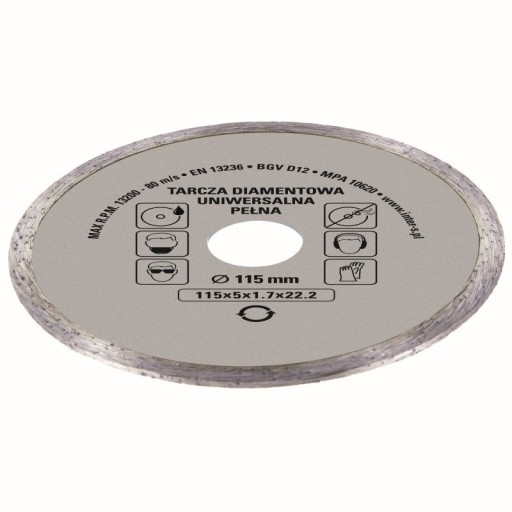UNIVERZÁLNY PLNÝ DIAMANTOVÝ DISK 115mm
