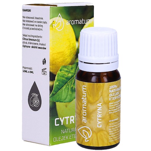 Aromatum - Prírodný esenciálny olej s vôňou Citrus, Citrón - 12 ml