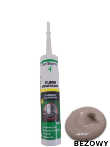 Univerzálny silikón 1001U Den Braven béžový 280ml