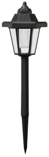 Solárna lampa, LED lampáš, záhradná dekorácia P-587