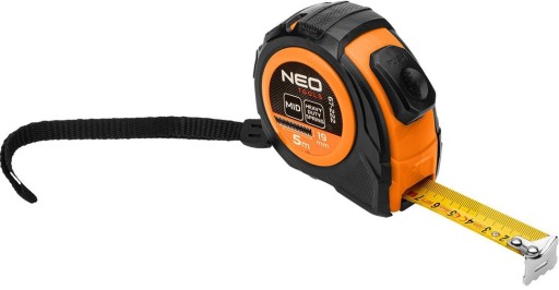 Zvinovací meter Automatický zámok METER meter 5M Zvinovací meter Zaťahovací NEO