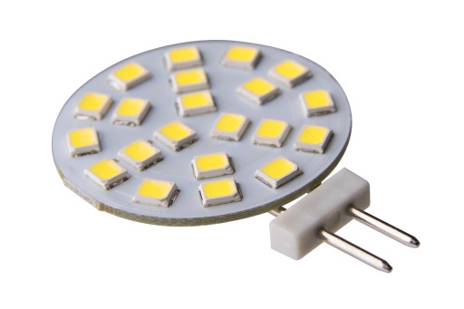 G4 LED žiarovka 12V AC/DC 4W = 40W 400LM platňa