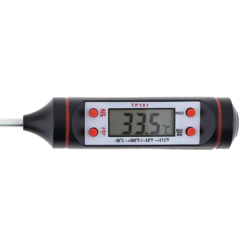 LCD PIN TEPLOMER KUCHYŇSKÁ SONDA MÄSO VÍNO