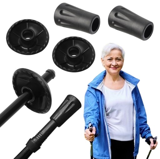 NÁHRY NA NÔDKY NA NORDIC WALKING, SADA 4 ks