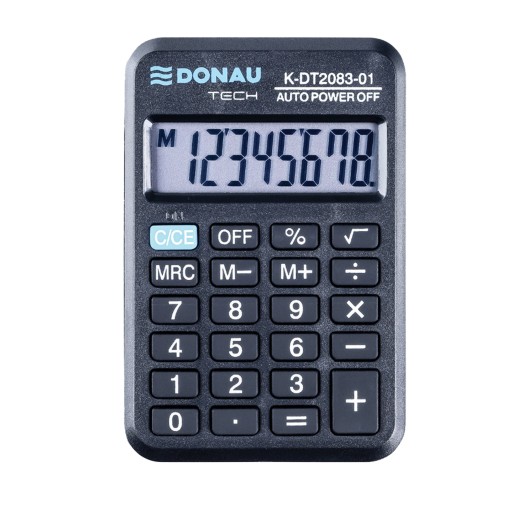 DONAU TECH K-DT2083 VRECKOVÁ KALKULAČKA 8 ČÍSEL