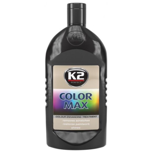 K2 COLOR MAX ČIERNY FAREBNÝ VOSK - 500 ml