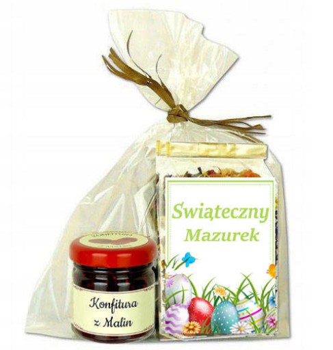 DŽEM + ČAJ Veľkonočná darčeková sada