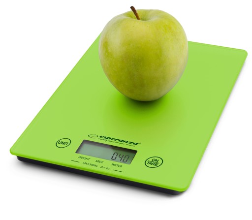 DIGITÁLNA KUCHYŇSKÁ VÁHA ESPERANZA LEMON GREEN LCD