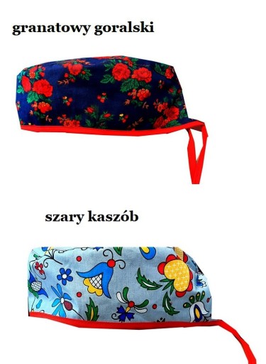 GASTRONOMICKÝ BANDAMOVÝ ČIAPOK - KUCHÁR, 3 FARBY