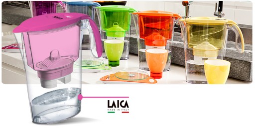 FILTRAČNÁ KONVIČKA NA VODU + 1x BI-FLUX LAICA ČÍRA NÁPLŇ 2,3L
