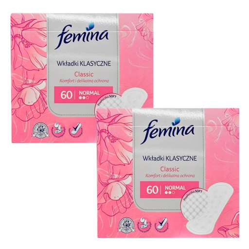 FEMINA CLASSIC NORMAL CLASSIC VLOŽKY 120 KS