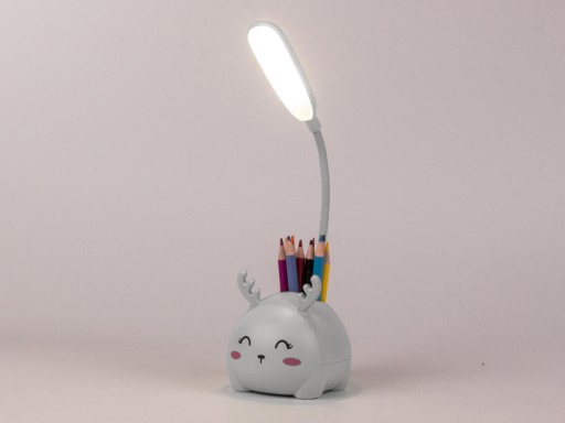 Detské nočné svetlo LED usb organizér stojan telefón pre učenie čítania