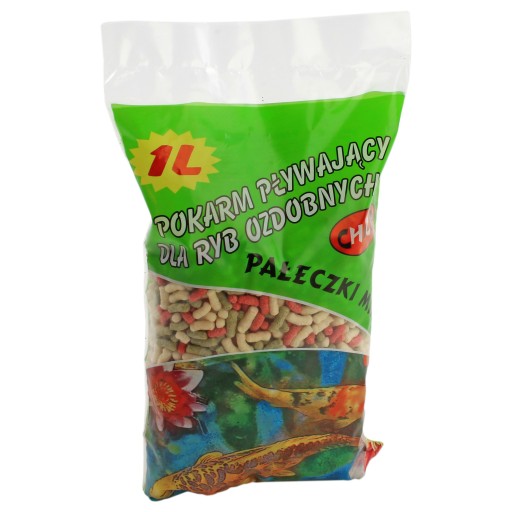 Krmivo pre rybníčky KOI Sticks Mix 1L vrecko