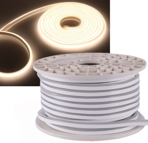 NEON FLEX 12V 6x12 NEUTRÁLNY LED pásik na meter