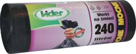 Hrubé vrecia na odpad STRONG ekologické 240 l / 10