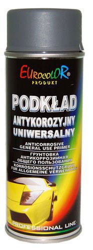 Antikorózna základná farba ŠEDÁ 400 ml UNIVERZÁLNY SPREJ RAL 7040