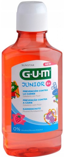 GUM Junior 6+ Detská ústna voda