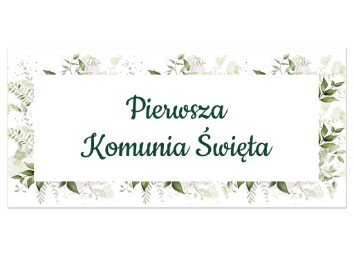Veľký plagát na prijímanie 70x33cm Prvé sväté prijímanie