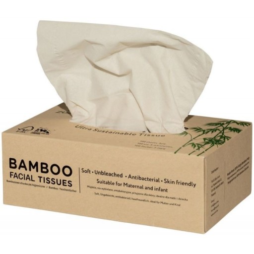 BAMBUSOVÉ HYGIENICKÉ Utierky, 100 ks, ZUZII