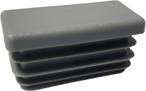 Krytka profilového stĺpika 20x40 šedá