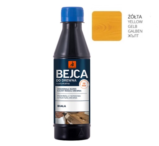 Lazúra na drevo Dragon 0,2 l ŽLTÁ