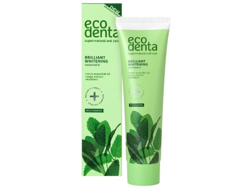 Zubná pasta Brilliant Whitening Ecodenta 100 ml fluórová mäta