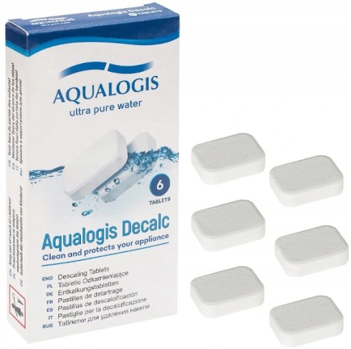Aqualogis Tablety na odstránenie vodného kameňa Universal 6 ks