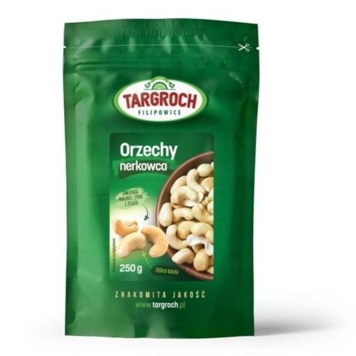 Kvalitné kešu oriešky Tarpeas 250g
