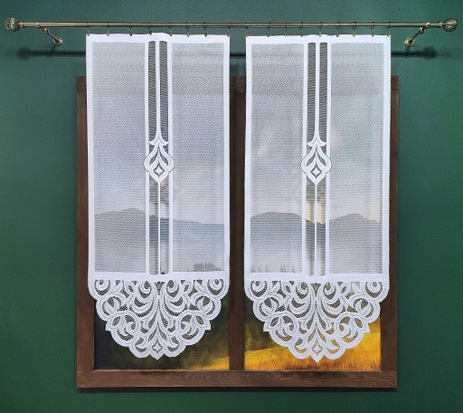 PRIPRAVENÁ ZÁCLONA PREPLACHOVANÝ PANEL PRIPRAVENÁ ZÁCLONA BIELY ŽAKARD 60x140 EYMEN FROGS