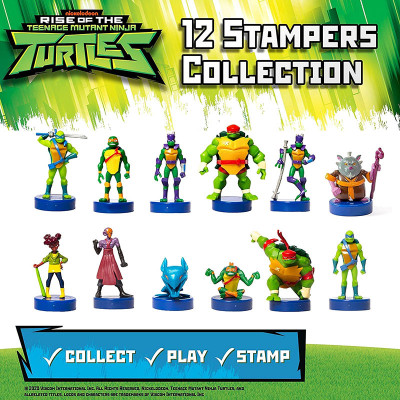 Pečiatky Nickelodeon TMNT Turtles mix 1 balenie 6 cm