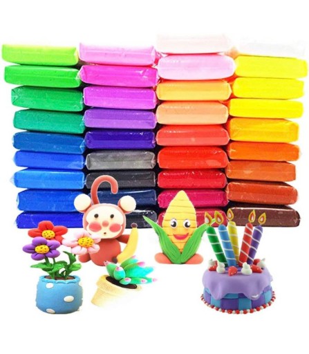 POLYMER PLASTICINE SENSO FOAM CLAY MAGICKÁ HMOTA SET 36 KS