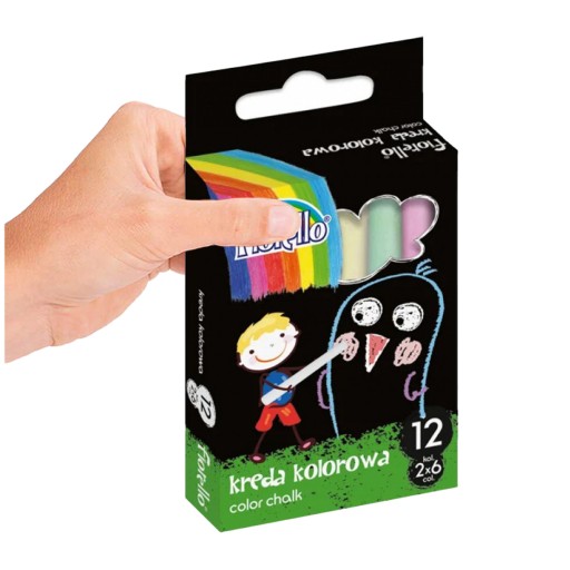 FIORELLO COLOR CHALK 2X6 FAREB 12KS