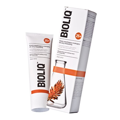 Bioliq 25+ hydratačný a zmatňujúci krém, zmiešaný