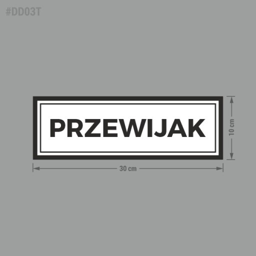 Prebaľovací pult - nálepka 10x30