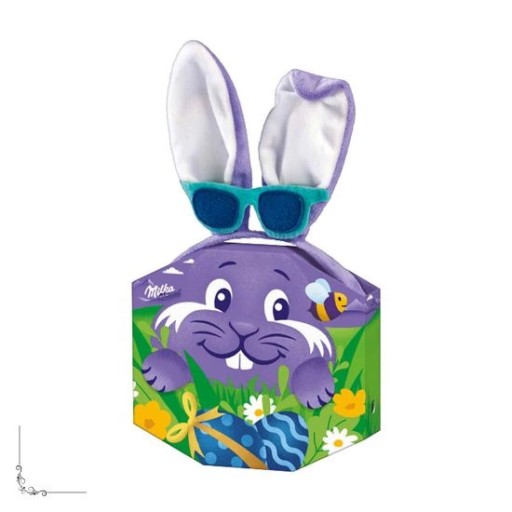 Milka 149g sada sladkostí s čelenkou a okuliarmi Deň detí